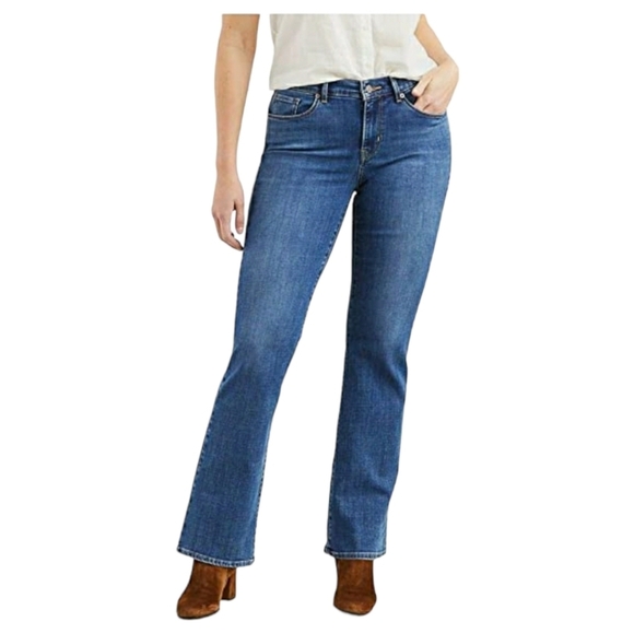 LEVI'S Women's 550 High Rise Boot Cut Jeans Size 16L - Picture 1 of 10